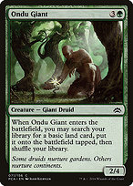 Magic the Gathering Card - Ondu Giant - MTG Circle