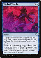 Magic the Gathering Card - Wicked Slumber - MTG Circle