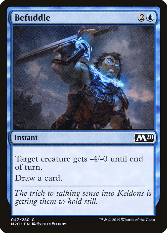 Magic the Gathering Card - Befuddle - MTG Circle
