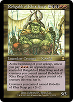 Magic the Gathering Card - Rohgahh of Kher Keep - MTG Circle
