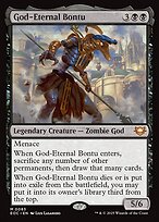 Magic the Gathering Card - God-Eternal Bontu - MTG Circle