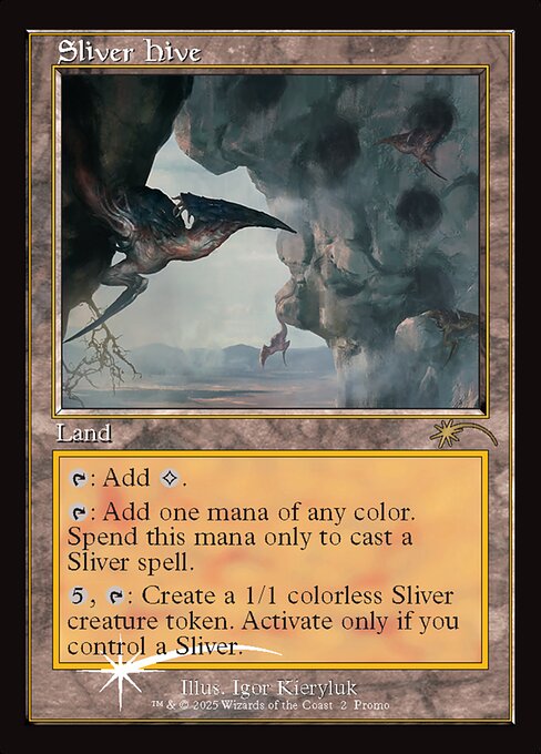 Magic the Gathering Card - Sliver Hive - MTG Circle