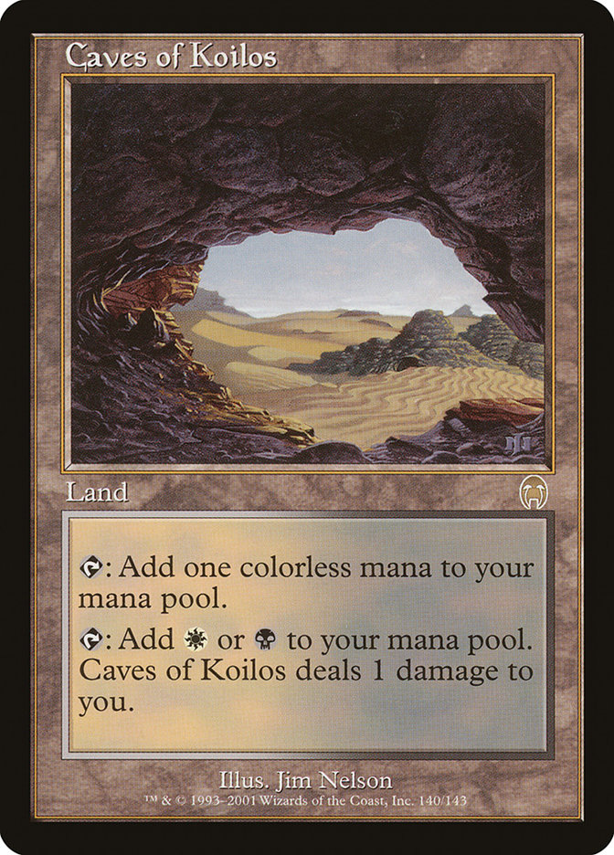 Magic the Gathering Card - Caves of Koilos - MTG Circle