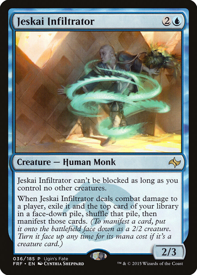 Magic the Gathering Card - Jeskai Infiltrator - MTG Circle