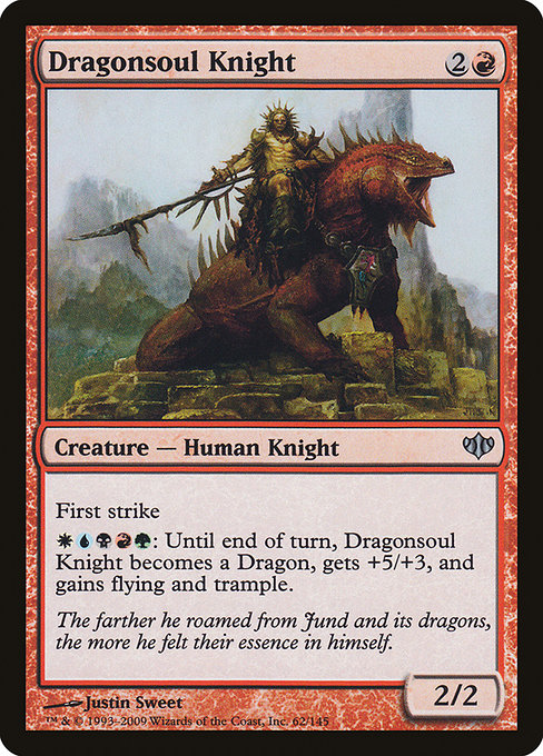 Magic the Gathering Card - Dragonsoul Knight - MTG Circle
