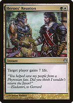 Magic the Gathering Card - Heroes' Reunion - MTG Circle