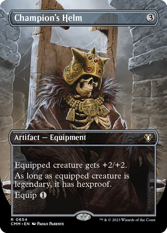 Magic the Gathering Card - Champion's Helm - MTG Circle