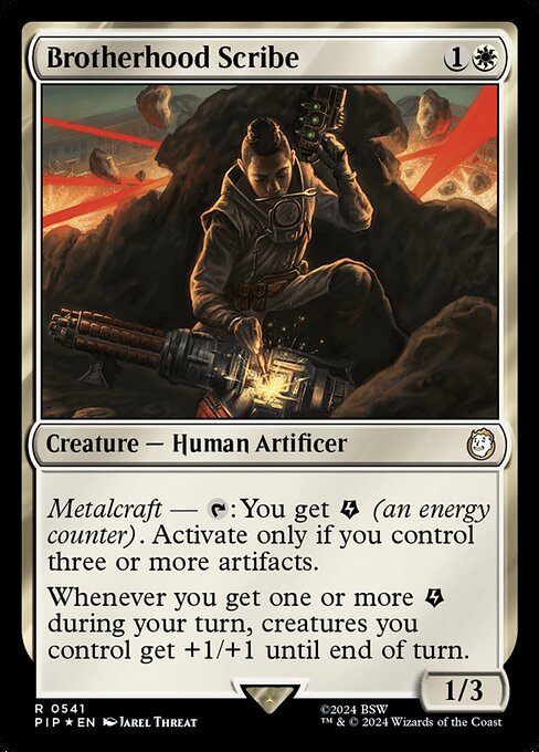 Magic the Gathering Card - Brotherhood Scribe - MTG Circle