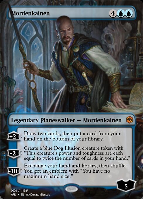 Magic the Gathering Card - Mordenkainen - MTG Circle