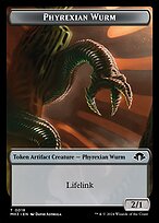 Magic the Gathering Card - Phyrexian Wurm - MTG Circle