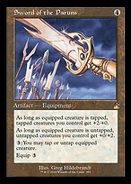 Magic the Gathering Card - Sword of the Paruns - MTG Circle