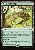 Magic the Gathering Card - Mosswort Bridge - MTG Circle