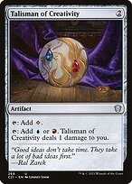 Magic the Gathering Card - Talisman of Creativity - MTG Circle