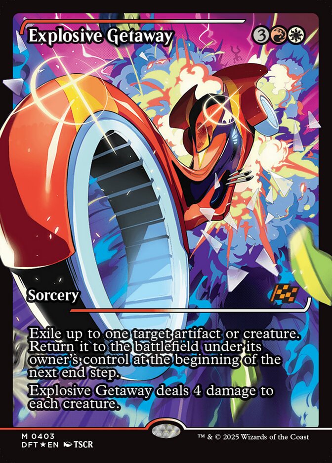 Magic the Gathering Card - Explosive Getaway - MTG Circle