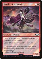 Magic the Gathering Card - Herald of Slaanesh - MTG Circle