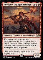 Magic the Gathering Card - Imodane, the Pyrohammer - MTG Circle