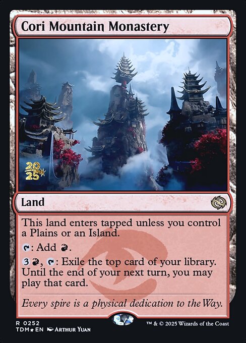 Magic the Gathering Card - Cori Mountain Monastery - MTG Circle