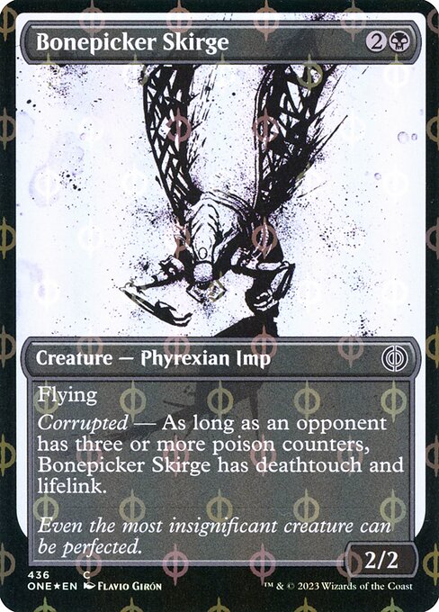 Magic the Gathering Card - Bonepicker Skirge - MTG Circle