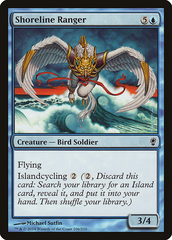 Magic the Gathering Card - Shoreline Ranger - MTG Circle
