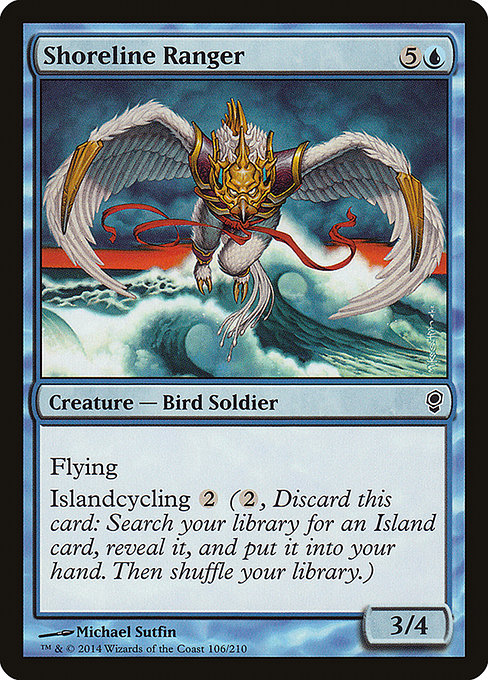 Magic the Gathering Card - Shoreline Ranger - MTG Circle