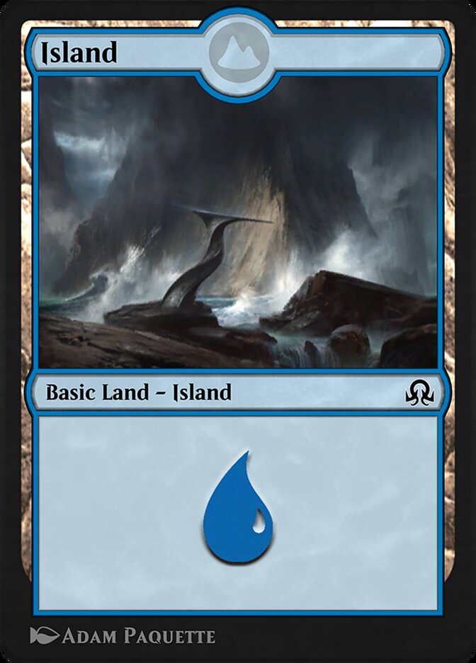 Magic the Gathering Card - Island - MTG Circle