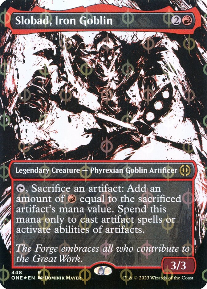 Magic the Gathering Card - Slobad, Iron Goblin - MTG Circle