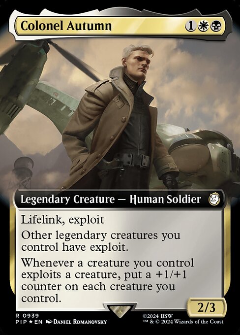 Magic the Gathering Card - Colonel Autumn - MTG Circle