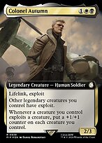 Magic the Gathering Card - Colonel Autumn - MTG Circle