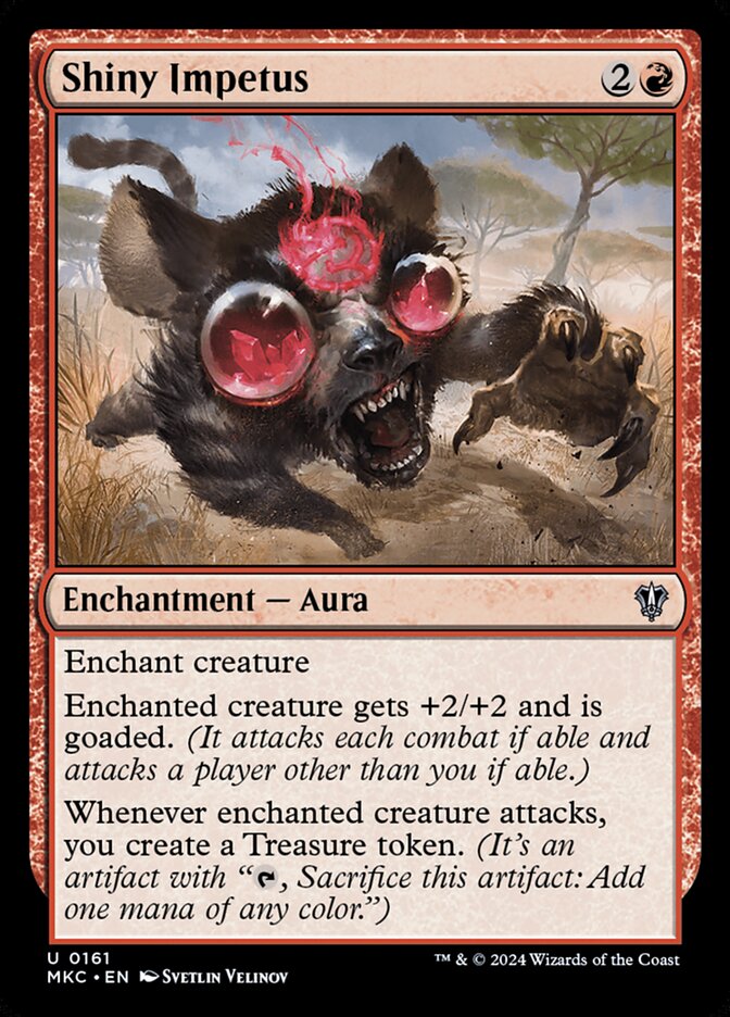 Magic the Gathering Card - Shiny Impetus - MTG Circle