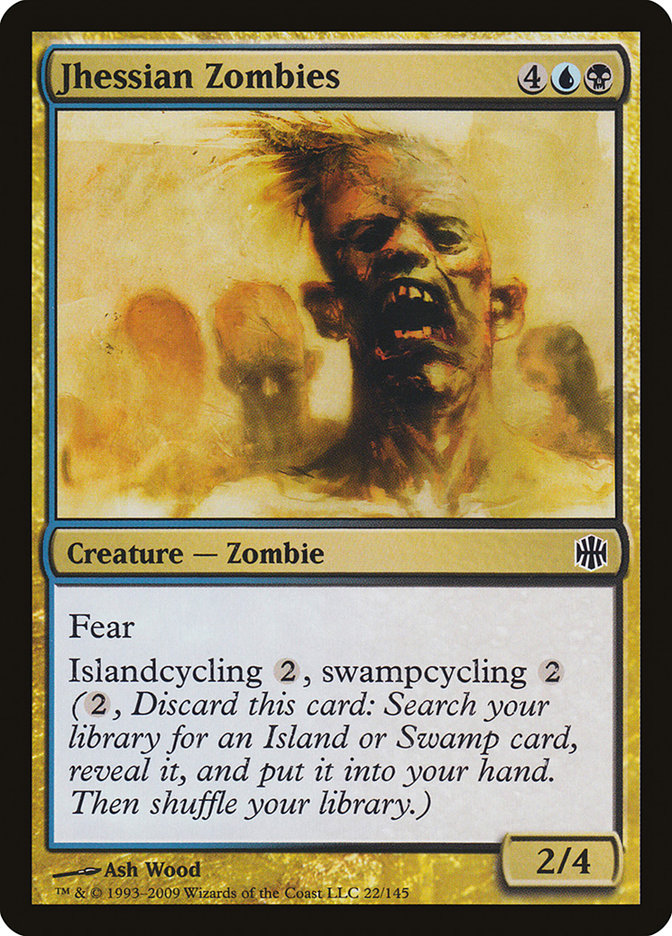 Magic the Gathering Card - Jhessian Zombies - MTG Circle