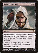 Magic the Gathering Card - Sudden Spoiling - MTG Circle