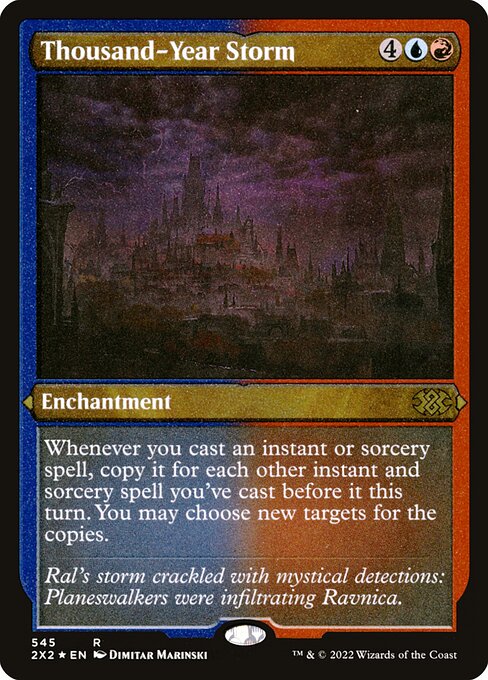 Magic the Gathering Card - Thousand-Year Storm - MTG Circle