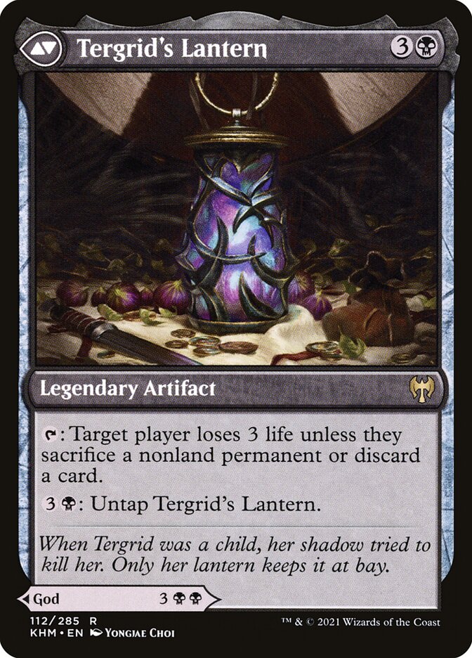 Magic the Gathering Card - Tergrid's Lantern - MTG Circle