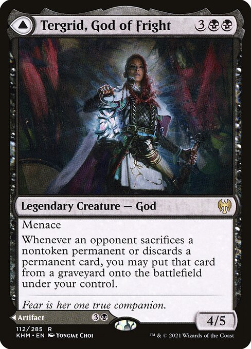 Magic the Gathering Card - Tergrid, God of Fright - MTG Circle