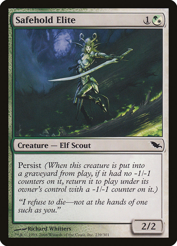 Magic the Gathering Card - Safehold Elite - MTG Circle