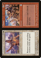 Magic the Gathering Card - Order // Chaos - MTG Circle