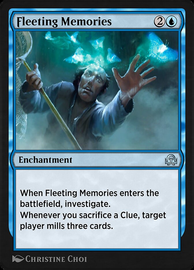Magic the Gathering Card - Fleeting Memories - MTG Circle
