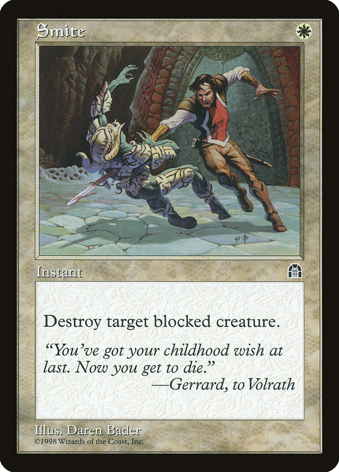 Magic the Gathering Card - Smite - MTG Circle