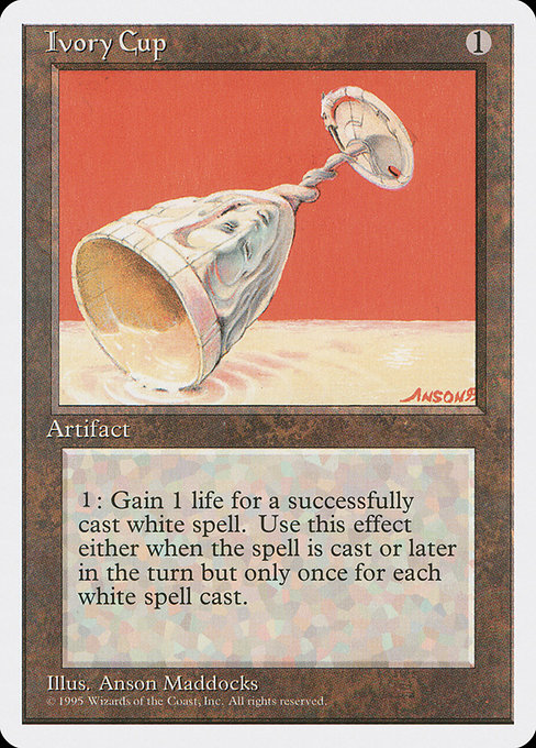 Magic the Gathering Card - Ivory Cup - MTG Circle