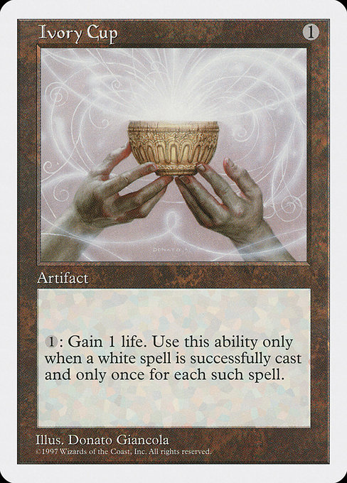 Magic the Gathering Card - Ivory Cup - MTG Circle