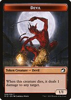 Magic the Gathering Card - Devil - MTG Circle