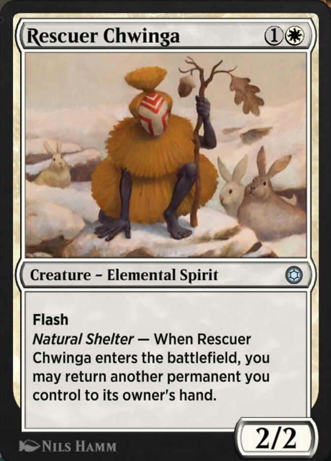 Magic the Gathering Card - Rescuer Chwinga - MTG Circle