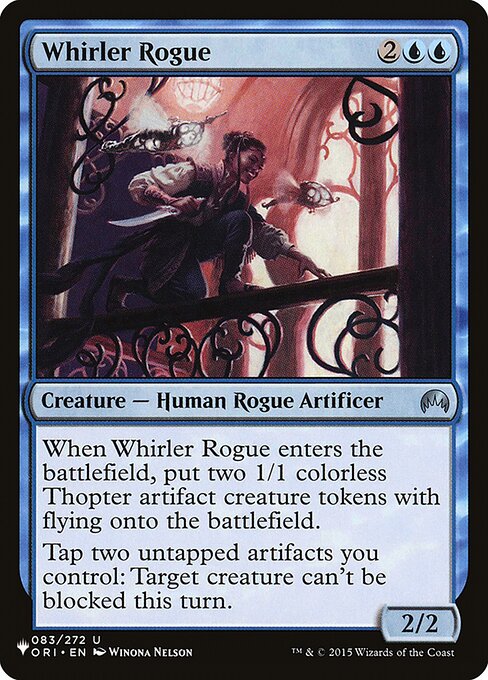 Magic the Gathering Card - Whirler Rogue - MTG Circle