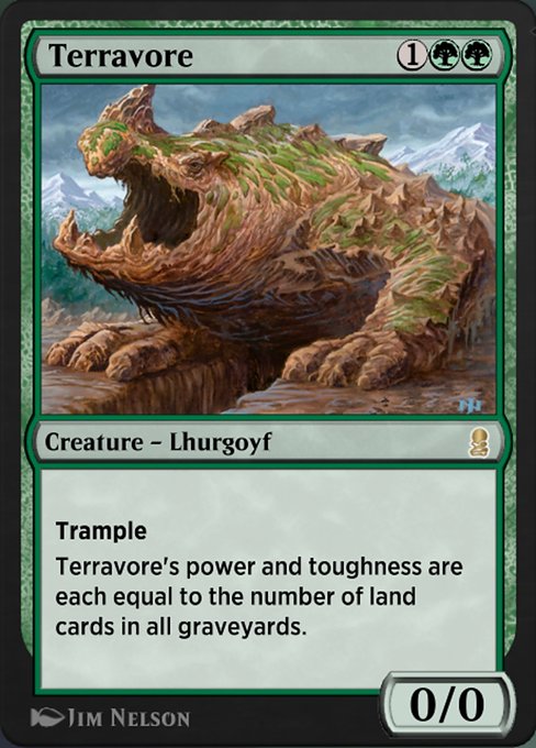 Magic the Gathering Card - Terravore - MTG Circle