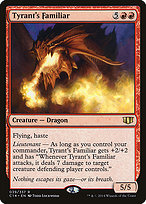 Magic the Gathering Card - Tyrant's Familiar - MTG Circle