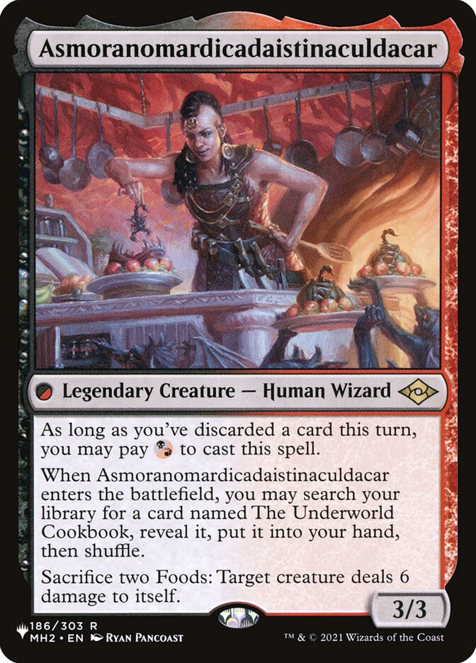 Magic the Gathering Card - Asmoranomardicadaistinaculdacar - MTG Circle