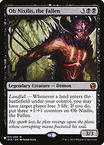 Magic the Gathering Card - Ob Nixilis, the Fallen - MTG Circle