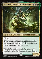 Magic the Gathering Card - Mazirek, Kraul Death Priest - MTG Circle