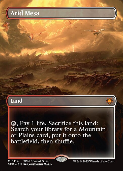 Magic the Gathering Card - Arid Mesa - MTG Circle