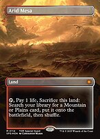 Magic the Gathering Card - Arid Mesa - MTG Circle